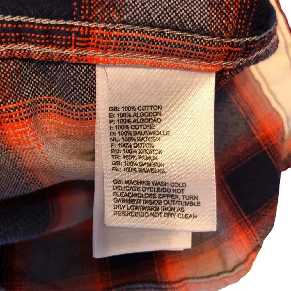 The North Face Short Sleeve Plaid Shirt Men’s Size S